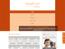 Tablet Screenshot of imperiumapp.com